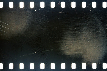 Old grunge filmstrip