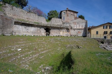 Roman theatre in Brescia, Italy