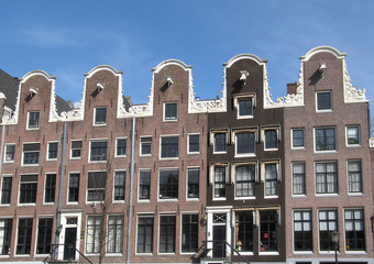 Five similar buildings in Amsterdam