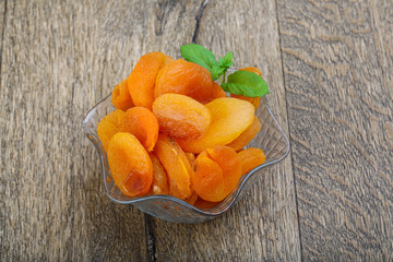 Dried apricots