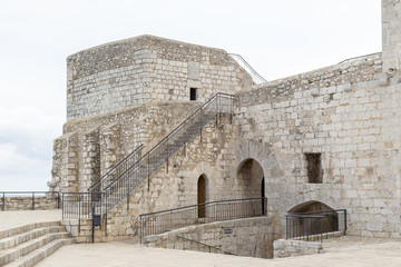 Inside the castle