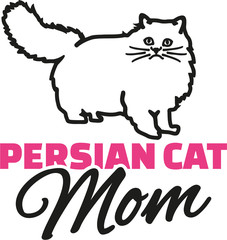 Persian cat mother