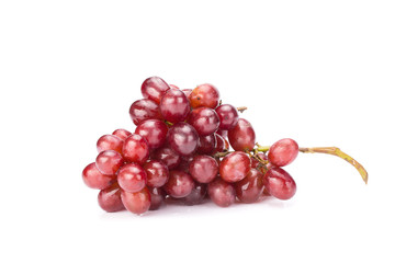 grapes isolated on over white background