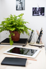 modern loft-style office