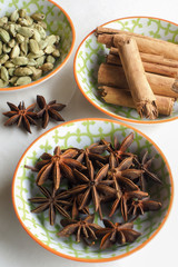 Assorted Spices in Bowls 2