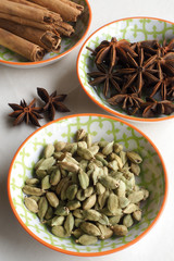 Assorted Spices in Bowls 3