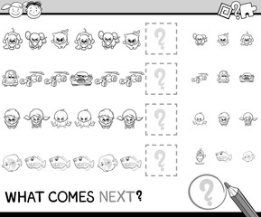 pattern task coloring book