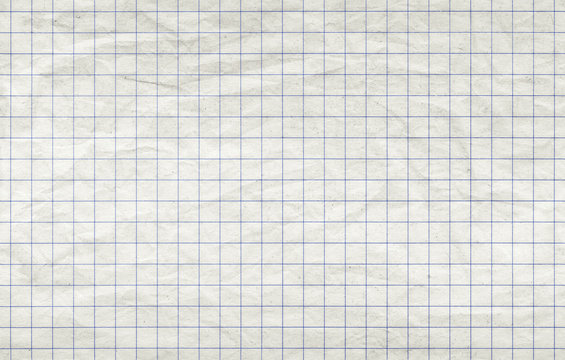 Old squared paper sheet, seamless background texture