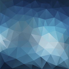 Fototapeta premium Triangle abstract background with highlights. Vector illustration. 
