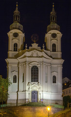 Fototapeta premium Church of St. Mary Magdalene,Karlovy Vary