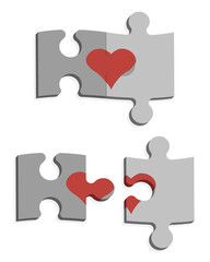 Puzzles and heart
