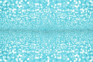 blue glitter bokeh texture abstract background