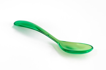 Green spoon