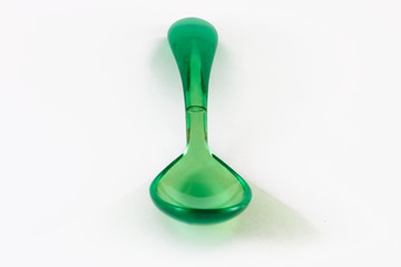 Green spoon