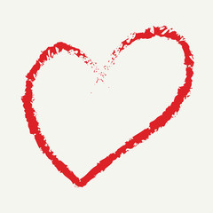 heart drawing love valentine