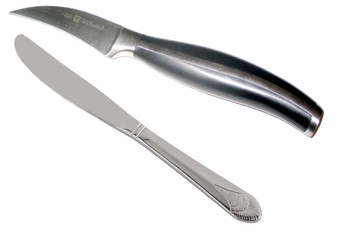 Knife on a white background.Vector