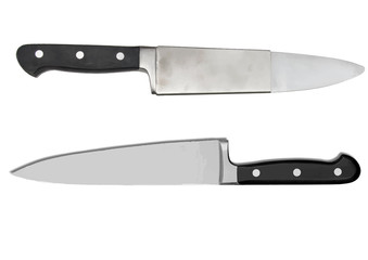 Knife on a white background.Vector