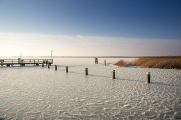 winter auf dem darß