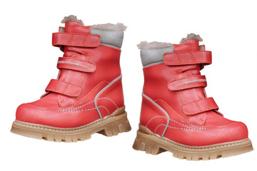 The image of a children's boots