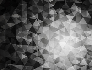 Abstract  mosaic background. Triangle explosion. polygon vector eps 10
