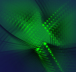 Abstract fractal background