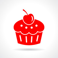 Cake dessert icon
