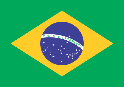 Standard Proportions for Brazil Flag