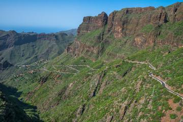Fototapeta na wymiar Masca Village in Tenerife, Canary Islands, Spain