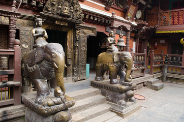 NEPAL-Patan Durbar Square one of the main sights of the Kathmand