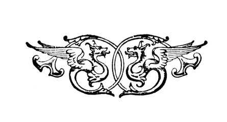 Vintage Woodcut Artwork Griffith