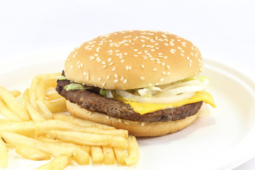 Cheese Burger Hamburger