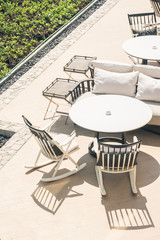 Modern chair and table