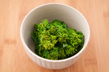 菜の花のおひたし