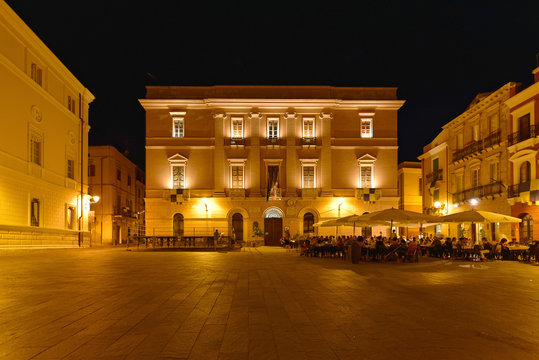 Sardinien - Piazza Municipio Iglesias