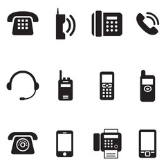 communication, call, phone vintage, retro telephone Vector Illus - obrazy, fototapety, plakaty