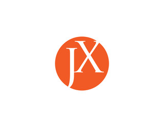 Double JX letter logo