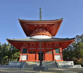 高野山 壇上伽藍の根本大塔