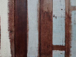 Old wood texture white and light blue color