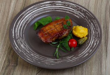 Roasted duck breast