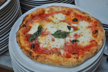 Margherita pizza