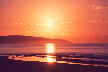 Fototapeta premium Cyprus sunset