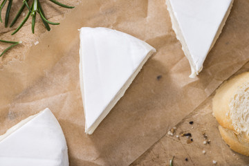 Sliced Camembert