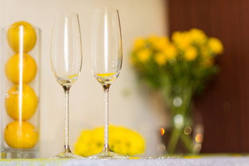 Wedding glasses
