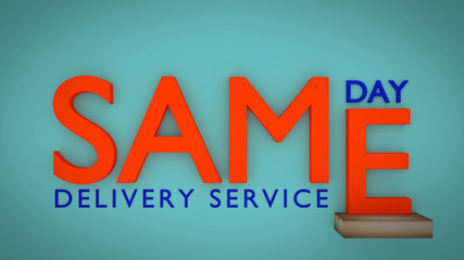same day delivery service