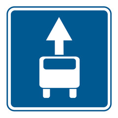 Road signs.