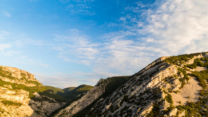 Autumn evening in Val Rosandra