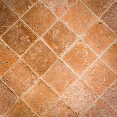 terracotta tiles floor