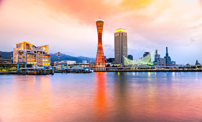 Fototapeta premium Kobe skyline, Japan.