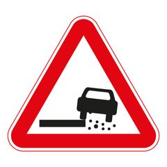 Warning traffic signs