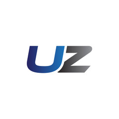 Simple Modern letters Initial Logo uz